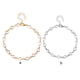 thumbnail image 5 of Qarigey Tobillera Oro Plata Joyería estética con diamantes de imitación Accesorios de playa de tobillo transparente Cadenas para pies Ropa, zapatos y accesorios Miscelánea Oro Qarigey AP009829-01, 5 of 6