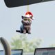 thumbnail image 5 of Coche Decoraciones de Navidad Navidad Creativo Gatito Coche Colgante Mochila Colgante, 5 of 5