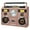 Rose Gold, variant on Studebaker SB2140R Sound Station Bluetooth Boombox CD/AM-FM Radio/Cassette Recorder (Red)  [SPEAKERS]