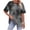 Dark Gray, variant on Plus Size 4Th of July Tops for Women Crewneck Short Sleeve Patriotic Oversized Tee Printed Graphic Casual Loose Fit Summer Fashion Tops