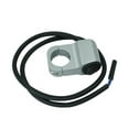 thumbnail image 3 of EeaseCA 12V 22mm Motorcycle Handlebar Headlight Switch Motorbike Modification Button with Indicator Light for Motorcycle Tricycle ATV Snow Scooter (Silver), 3 of 8