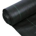 thumbnail image 2 of hostic Garden Weed Barrier Fabric Multi Size Heavy Duty Landscape Weed Blocking Plastic Roll Cloth Water Permeable 6FTx50FT, 2 of 5