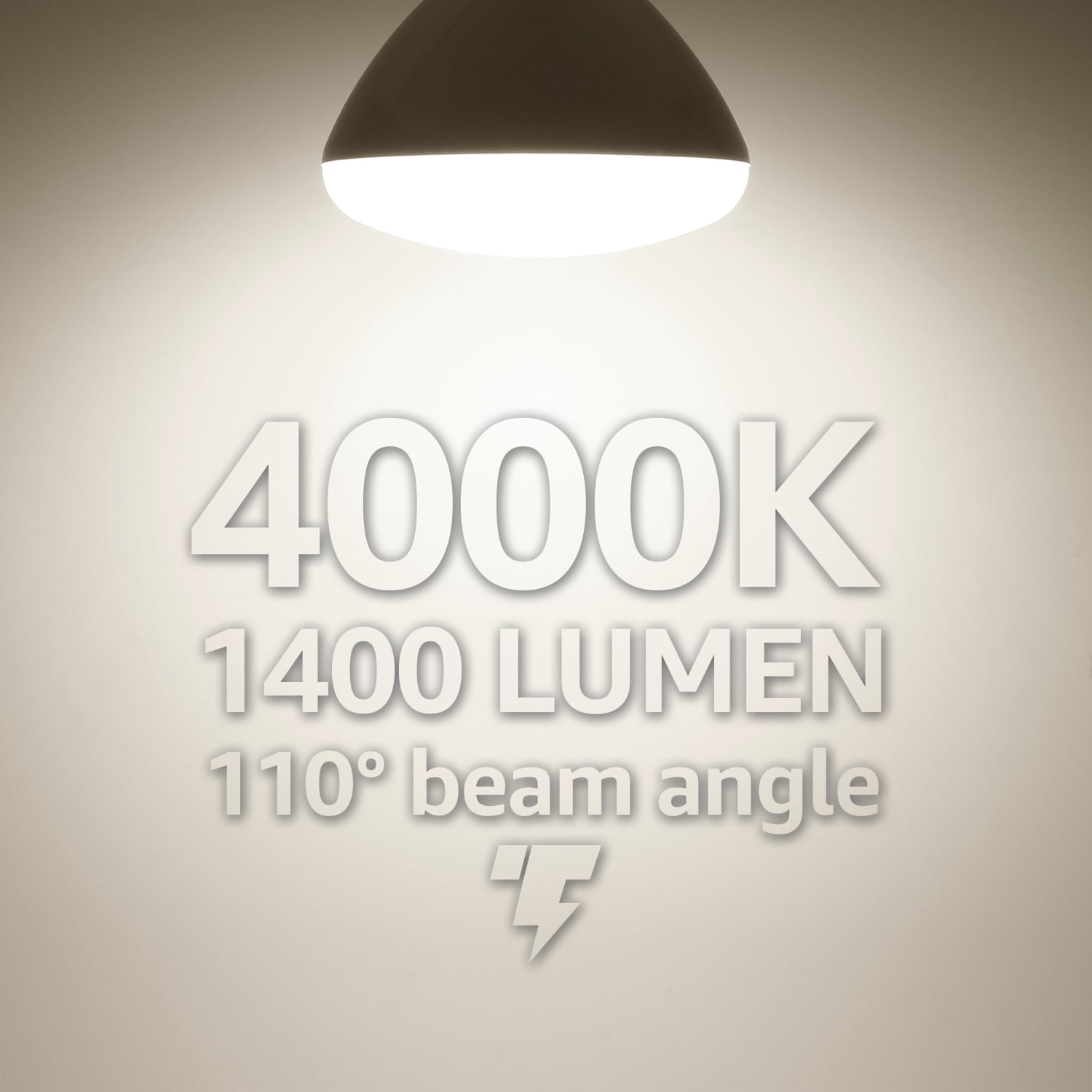 8 Pack BR40 LED Light Bulbs, 17W=100W, 1400lm, Dimmable, E26 Base, Indoor Flood Light for Cans, Recessed Kit, 4000K Cool White