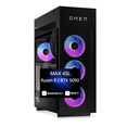 thumbnail image 3 of HP OMEN MAX 45L Gaming Desktop PC (AMD Ryzen 9 9900X3D, NVIDIA GeForce RTX 5090 32GB GDDR7, 64GB DDR5, 8TB PCIe SSD, RGB Fans, 360mm AIO, 1200W PSU, WiFi 7, Win 11 Pro) w/DKZ USB Port Expander, 3 of 7