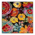thumbnail image 3 of Unique Loom Lyon Collection Area Rug - Kennedy (4' Square Black/Green), 3 of 7