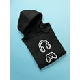 thumbnail image 3 of Game Mode On Hoodie Men -Image by Shutterstock, Male Large, 3 of 4