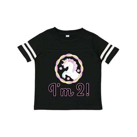 

Inktastic 2nd Birthday Unicorn Party Girls Girls Toddler T-Shirt