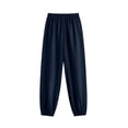 thumbnail image 5 of Women Cargo Pants Solid Color Elastic High Waisted Sweatpant Comfy Trousers Lightweight Joggers Pants with Pockets, 5 of 7