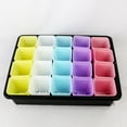 thumbnail image 6 of unbranded  10 Pcs Plastic Flower Pot Planter Pots Succulent Planters Blue, 6 of 8