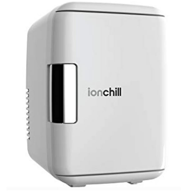 Ionchill Minicooler Ac Dc Portable Mini Fridge For Auto Travel Or Bedroom Great For Skin Care And Beverages Up To 6 Cans Walmart Com Walmart Com