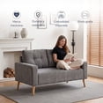 thumbnail image 2 of Sofá  Easy Living Kumo Gris Oxford, 2 of 6
