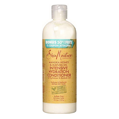 Shea Moisture Manuka Honey and Mafura Oil Intensive Hydration Hair Conditioner, 19.5 Oz