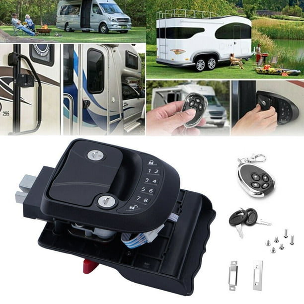 RV Keyless Entry Door Lock Latch Handle Deadbolt for RV Camper Trailer