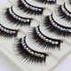 thumbnail image 1 of Fiudx Pestañas Postizatus, Extensiones de Pestañas 3D Glam Lashes Luxe, Pestañas Rizadas y Tenues de La Naturaleza, Ideales de Fiestas y Bodas, Listas de Selfies, Incluye 5 Pares de Largos y Gruesos., 1 of 2