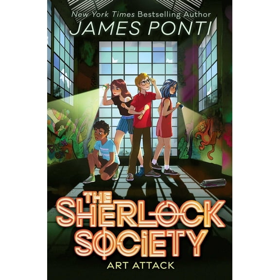 The Sherlock Society Art Attack, Book 3, (Hardcover)