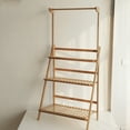 thumbnail image 3 of Multifunctional Bamboo Storage Rack for Potted Plant, Household, and Office, 3 of 7