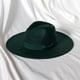 thumbnail image 4 of Classic Women's Felt Panama Hats Vintage Rancher Hat Floppy Panama Hat with Bow for Wedding Party Performance, 4 of 4