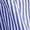 Deep Blue, variant on Women's Striped Button Down Shirts Classic Long Sleeve Stylish Collared Work Blouses Tops Red S
