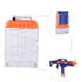 thumbnail image 4 of Herwey Reload Clip Magazine Darts Replacement Magazine Transparent Toy Gun Soft Bullet Clip, bullet storage,bullet clip, 4 of 8