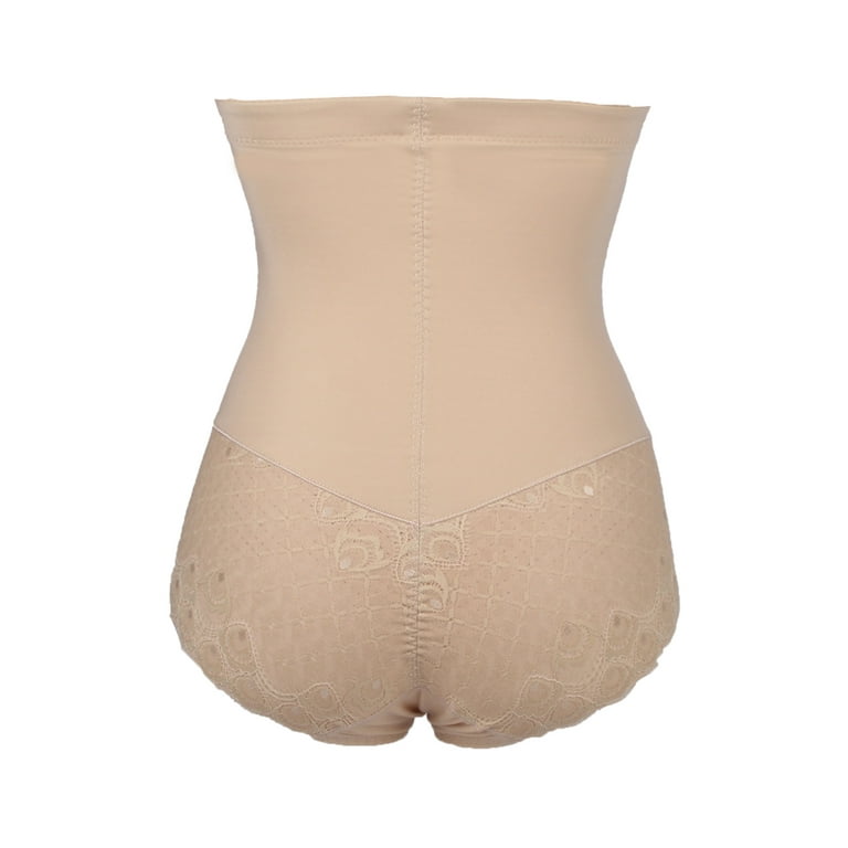 LELINTA High Waist Plus Size Ultra Firm Control Tummy Shapewear Waist  Trainer Lace Panties Butt Lift Body Shaper Lingerie 