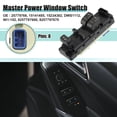 thumbnail image 2 of Unique Bargains Front Left Driver Side Master Power Window Switch for Chevrolet Colorado 2004-2012 25779766 Black, 2 of 7