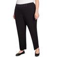 thumbnail image 3 of Alfred Dunner Womens Plus-Size Embellished Waist Average Length Pant, 3 of 6