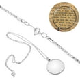 thumbnail image 3 of 5x Magnifying Glass Necklace, Magnifying Glass Monocle Chains, Magnifying Glass Pendant For Reading Books, Newspapers, 3 of 5