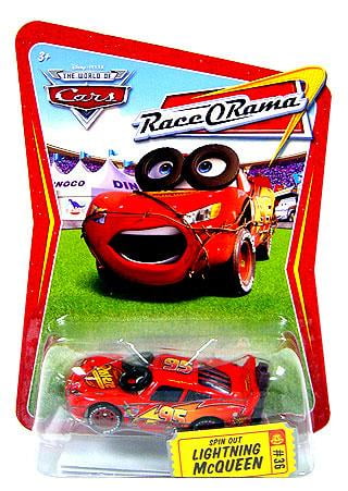 Disney Cars Race-O-Rama Spin Out Lightning McQueen Diecast Car