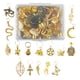 thumbnail image 1 of 40 piezas de cuentas de , accesorios para el cabello, colgantes reutilizables, abalorios de decoración, joyería flexible para el cabello para, 1 of 9
