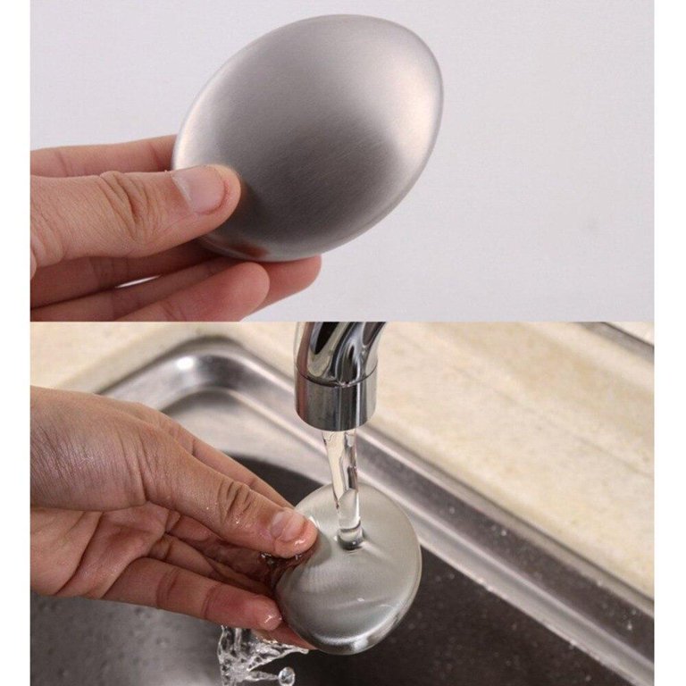  Stainless Steel Soap Hand Odor Remover Bar Eliminating