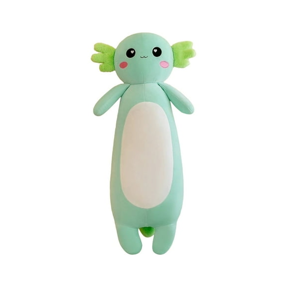 Long Cute Animal Plush, Extra Filling Giant Plushness Kids Body Pillow, Kawaii Cute Salamander Stuffed Animals Plushies, Big Long Body Pillow Plush Gift for Girls 27.5inch