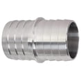 thumbnail image 1 of ICT Billet 1-1/4" to 1-1/4" Inch Hose Barb Splice Coupler Repair Fitting Adapter Connector Radiator Coolant Intercooler Heat Exchanger Fluid Designed & Manufactured in USA Bare Aluminum AN627-20A, 1 of 4