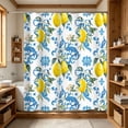 thumbnail image 7 of FastXmas 70 x 70 Inch Shower Curtain Floral Patterns Printed Decoration Waterproof Shower Curtain With Hooks Easily Install Shower Curtain,Machine Washable, 7 of 7