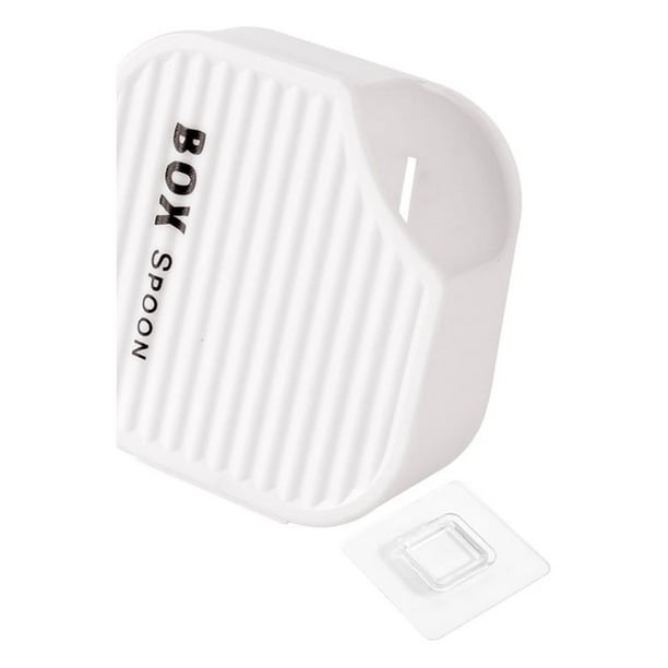 Cuchara para Cocinar Arroz Bewildely Soporte Autoadhesivo Antideslizante Blanco