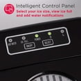 thumbnail image 4 of Frigidaire 26 lb Bullet Ice Maker Red Stainless Steel - compact, high-capacity icemaker producing bullet-shaped ice ideal for kitchens, parties, and entertaining, 4 of 12