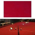 thumbnail image 4 of Professional Billiards Cloth Accessory 7ft 8ft 9ft Long Fabric Felt Tablecloth Durable Replacement Mat for Game Snooker Indoor Clubs Hotel , Red, 2.8x1.45M, 4 of 8
