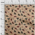 thumbnail image 1 of oneOone Cotton Poplin Mandys Pink Fabric Texture & Triangle Geometric Craft Projects Decor Fabric Printed By The Yard 56 Inch Wide, 1 of 1