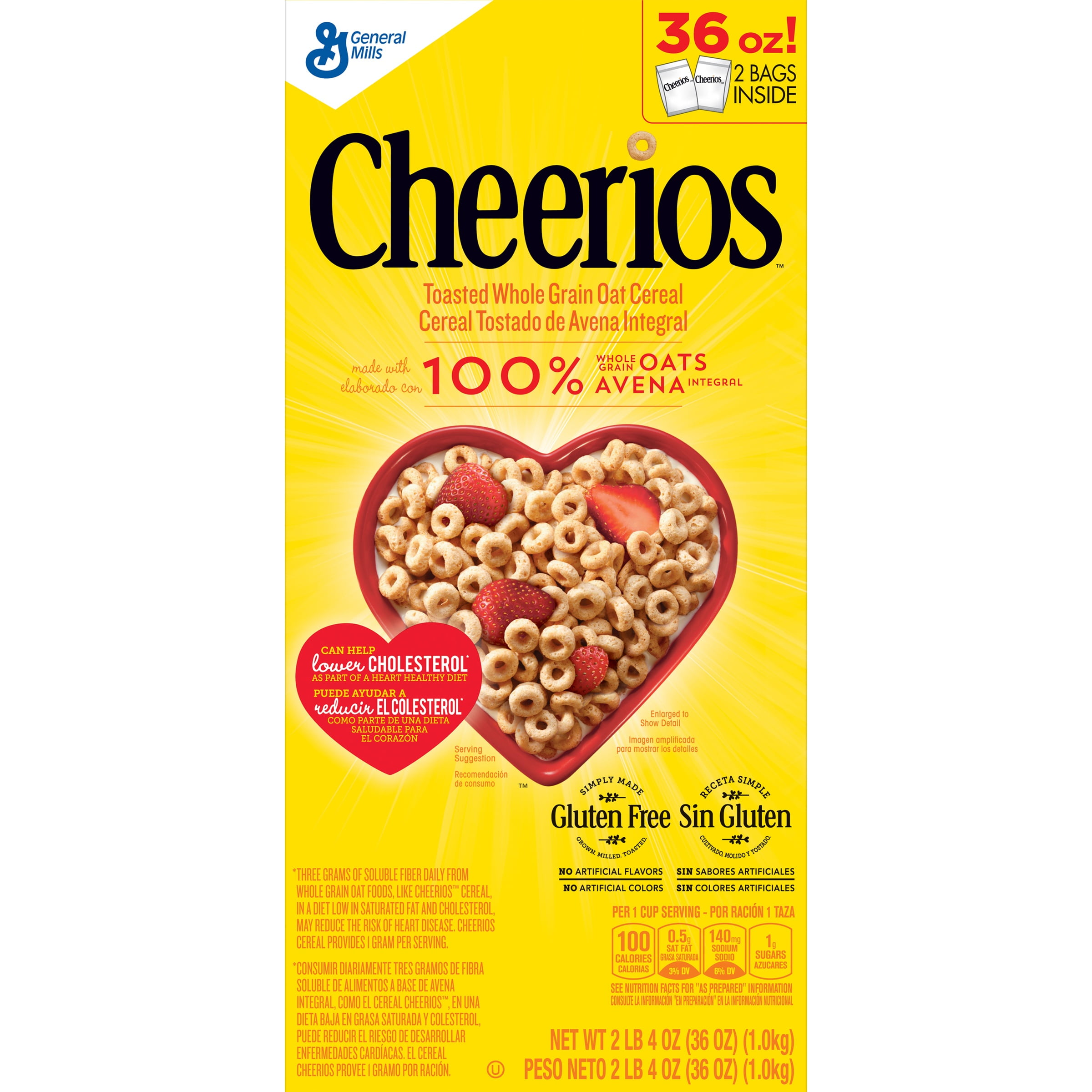 Regular Cheerios Nutrition Label - Labels Ideas 2019