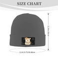 thumbnail image 3 of ZICANCN Knit Beanie Hat-Cartoon Bear Animal Winter Cap Soft Warm Classic Hats for Men Women Animal Watercolor, 3 of 8