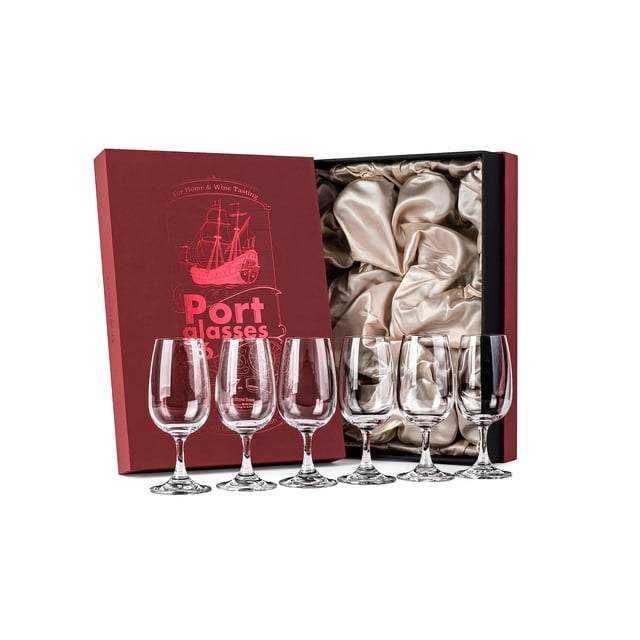Vasos para degustación de vinos GLASSIQUE CADEAU Port & Dessert 200 ml x6