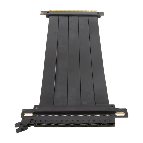 PCIE 4.0 X16 Extender Riser Cable, 180 Flexible PCIE 4.0 Graphics Card Expansion Card Adapter Cable for RTX 4090 4080 4070 4060 RX7900 XT7800 XT7700 XT7600 7500, 128Gbps