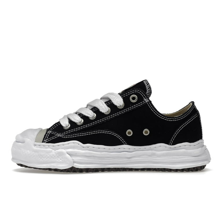 Maison Mihara Yasuhiro Men's Hank OG Sole Canvas Low Black Shoes
