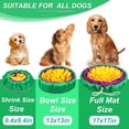 thumbnail image 2 of Snuffle Mat for Dogs, Washable Dog Feeding Mat, Foldable Pet Foraging Mat for Smell Training and Slow Eating, Stress Relief Interactive Dog Mat for Feeding, Three Size Adjustable Dog Snuffle Mat, 2 of 8