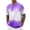 A-Purple925, variant on JAJAHO Tie Dye T Shirts For Men Raglan Short Sleeve Casual Comfortable Graphic Tee For Daily Wear Loose Fit Crew Neck Soft Tops
