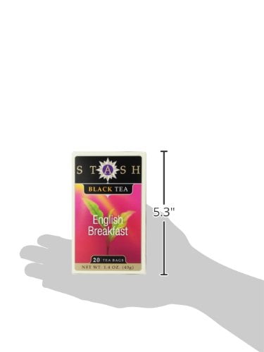 Stash Black Tea English Breakfast 20 Tea Bags Pack of 4