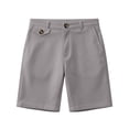 thumbnail image 5 of CIAKGIAF Mens Shorts Fashion Button Golf Shorts Men Zipper Thin with Pockets Straight Leg Cargo Gray for M, 5 of 5