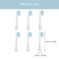 thumbnail image 3 of Shisuyan 6Pcs Electric Toothbrush Head Tooth Brush Accessories Compatible for X.Q.M.Q X-3, 3 of 8