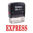 thumbnail image 1 of Printtoo Office Stationary EXPRESS Self Inking Rubber Stamp Stamp-Red, 1 of 1