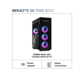 thumbnail image 6 of HP OMEN MAX 45L Gaming Desktop PC (AMD Ryzen 9 9900X3D, NVIDIA GeForce RTX 5090 32GB GDDR7, 64GB DDR5, 8TB PCIe SSD, RGB Fans, 360mm AIO, 1200W PSU, WiFi 7, Win 11 Pro) w/DKZ USB Port Expander, 6 of 7