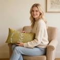 thumbnail image 6 of Floral Embroidered Throw Pillow Cover - Spring Style Cushion Case for Sofa and Living Room Home Decor, 6 of 6